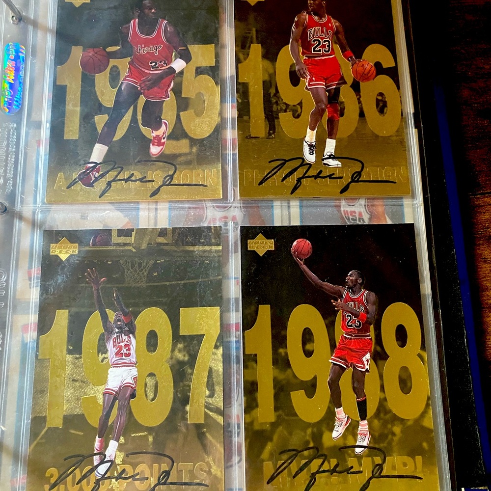 Michael jordan Gatorade Card Set
